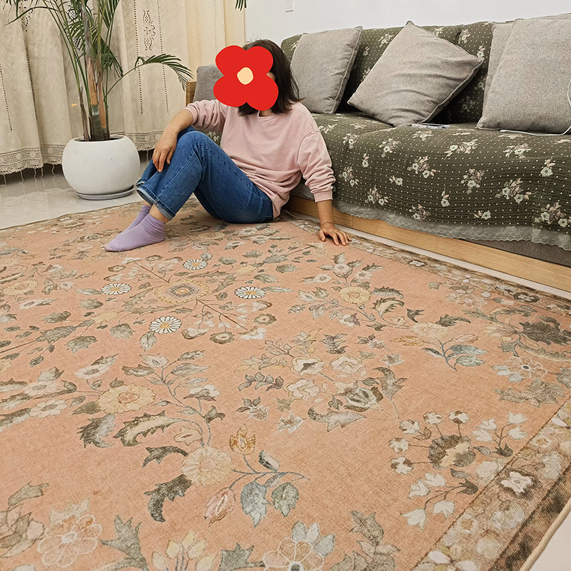 【New Arrivals】Pomisia Rustic Living Room Area Rug丨Bedside Rug丨Sofa & Coffee Table Waterproof & Stain-Resistant Floor Mats