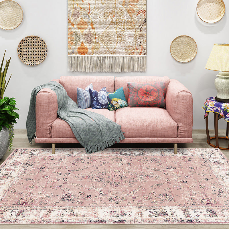 【New Arrivals】Pomisia Rustic Living Room Area Rug丨Bedside Rug丨Sofa & Coffee Table Waterproof & Stain-Resistant Floor Mats