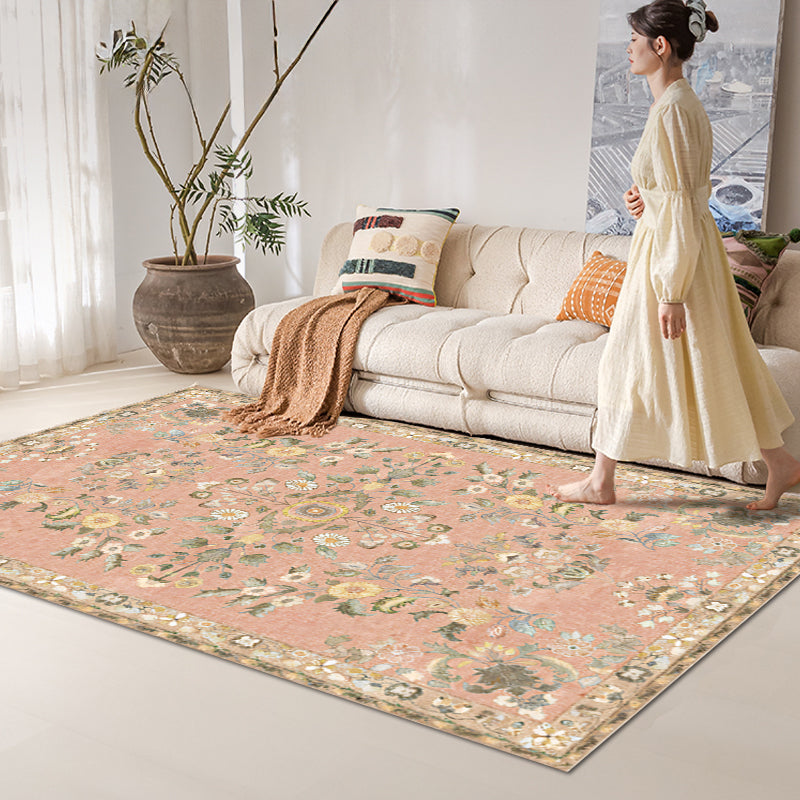 【New Arrivals】Pomisia Rustic Living Room Area Rug丨Bedside Rug丨Sofa & Coffee Table Waterproof & Stain-Resistant Floor Mats