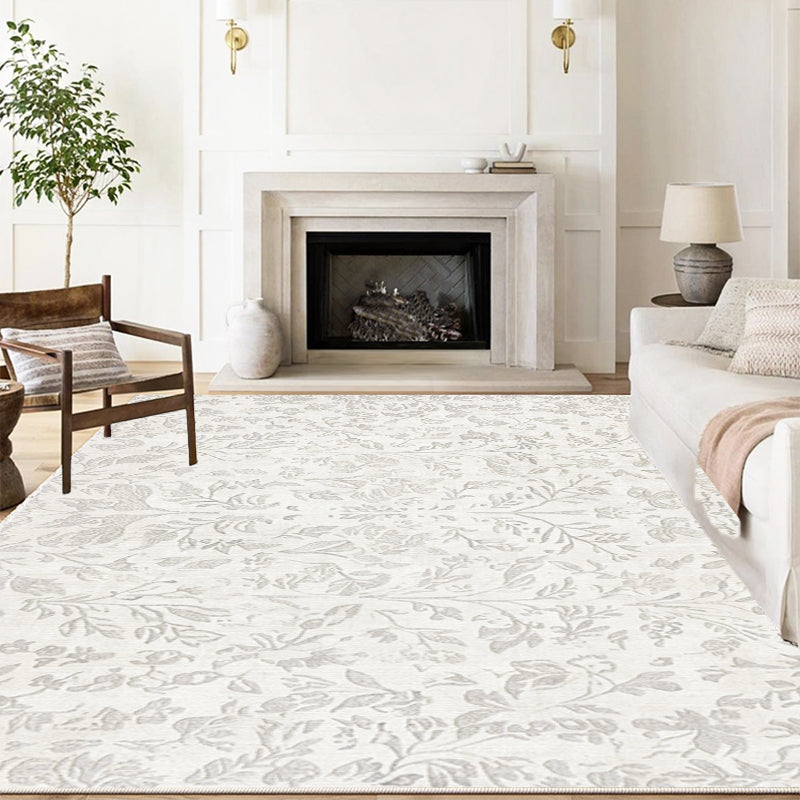 American-style luxury living room rug Study sofa and coffee table waterproof and stain-resistant mat Bedside rug for the bedroom